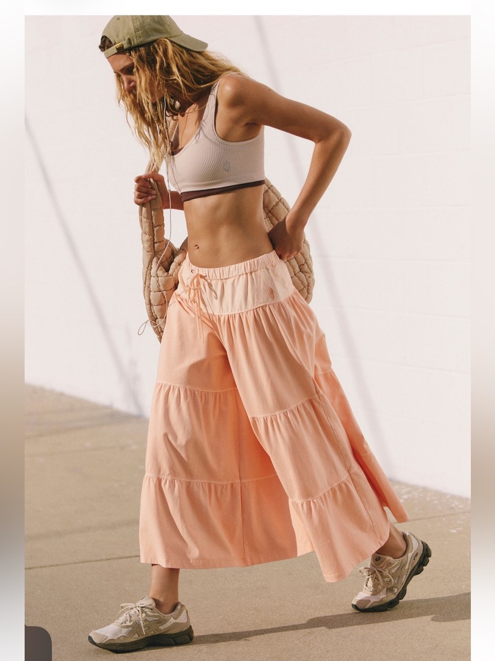 FP Movement by Free People Wide Leg Bloomer Peach Pants 🍑 size M
NWOT